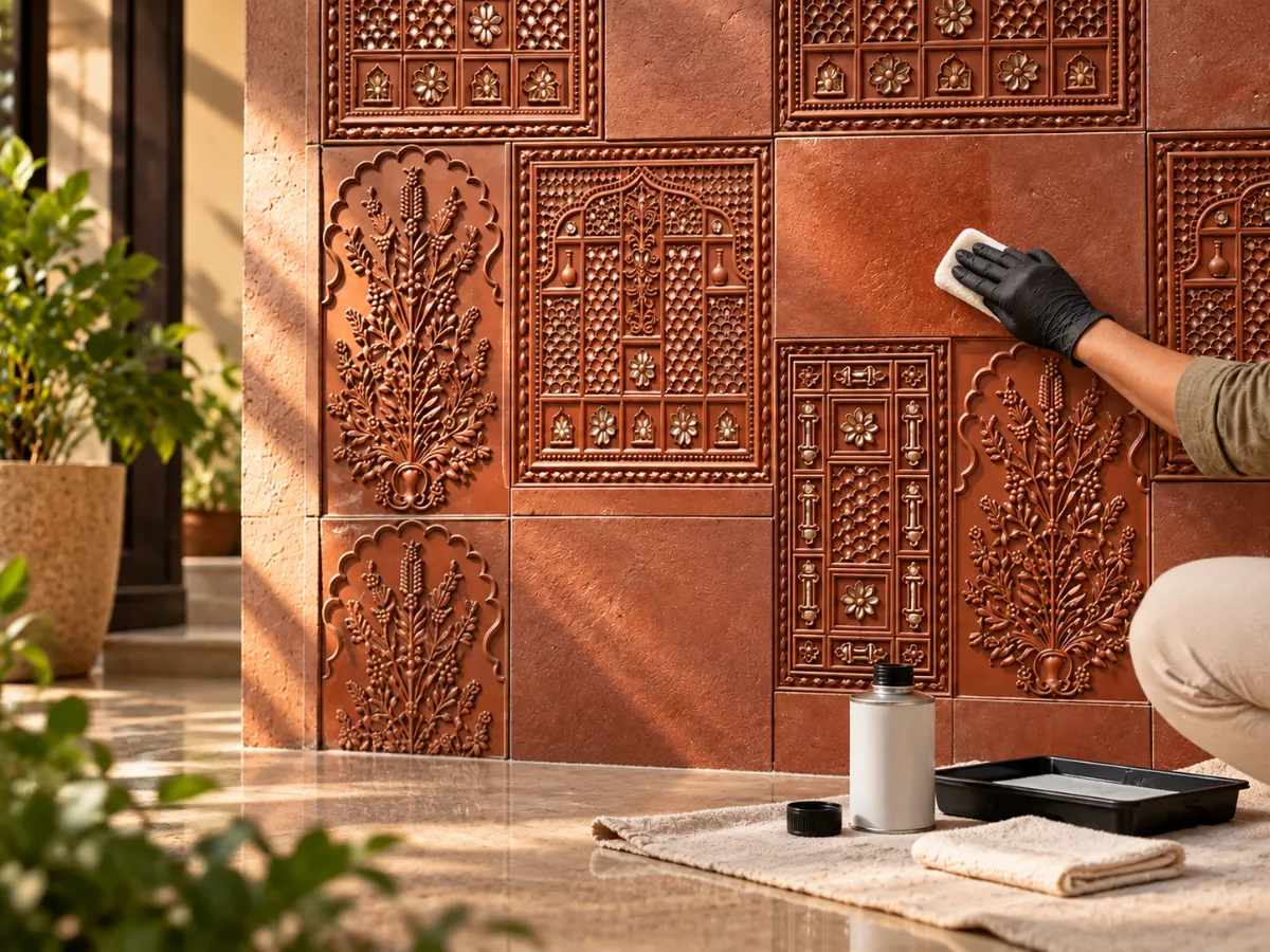 Sealing Natural Stone Murals